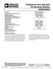 AD8682 datasheet pdf Analog Devices