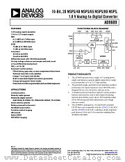 AD9609 datasheet pdf Analog Devices