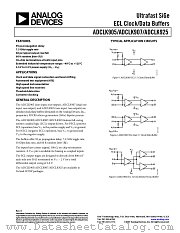 ADCLK907 datasheet pdf Analog Devices