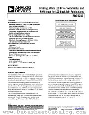 ADD5203 datasheet pdf Analog Devices