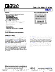 ADD5205 datasheet pdf Analog Devices