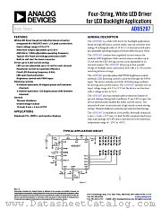 ADD5207 datasheet pdf Analog Devices