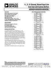 ADD8505 datasheet pdf Analog Devices