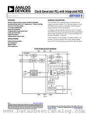 ADF4360-9 datasheet pdf Analog Devices