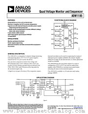 ADM1185 datasheet pdf Analog Devices