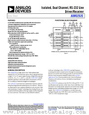 ADM3252E datasheet pdf Analog Devices