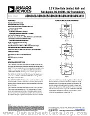 ADM3488 datasheet pdf Analog Devices