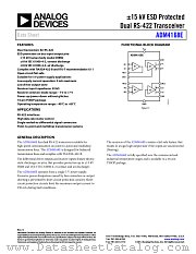 ADM4168E datasheet pdf Analog Devices