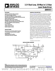 ADN2872 datasheet pdf Analog Devices