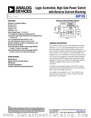 ADP195 datasheet pdf Analog Devices