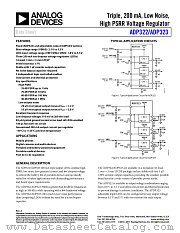 ADP322 datasheet pdf Analog Devices