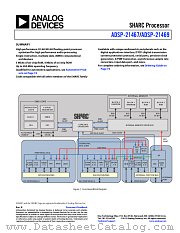 ADSP-21467 datasheet pdf Analog Devices