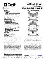 ADUM3440 datasheet pdf Analog Devices