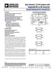 ADUM5202 datasheet pdf Analog Devices