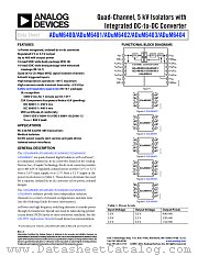 ADUM6403 datasheet pdf Analog Devices