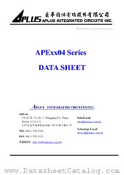 APE0504 datasheet pdf Aplus Integrated Circuits