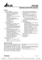 APU428 datasheet pdf Aplus Integrated Circuits