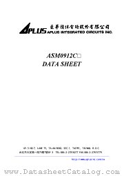 ASM0912C datasheet pdf Aplus Integrated Circuits