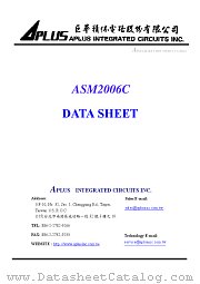 ASM2006C datasheet pdf Aplus Integrated Circuits