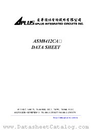 ASM8412CA datasheet pdf Aplus Integrated Circuits