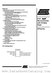ATTINY15L datasheet pdf Atmel