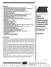 AT76C651B datasheet pdf Atmel