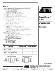 AT88SC0404C datasheet pdf Atmel