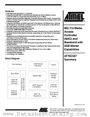 AT76C507 datasheet pdf Atmel