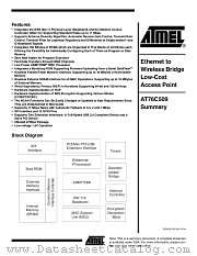 AT76C509 datasheet pdf Atmel