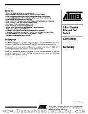 AT79C1030 datasheet pdf Atmel
