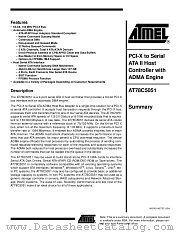 AT78C5051 datasheet pdf Atmel