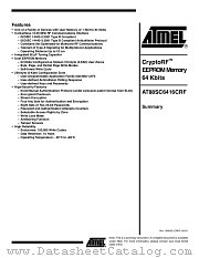 AT88SC6416CRF datasheet pdf Atmel