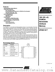 AT28C16-T datasheet pdf Atmel