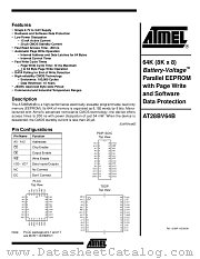 AT28BV64B datasheet pdf Atmel