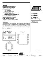 AT29LV020 datasheet pdf Atmel