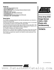 TH7887A datasheet pdf Atmel