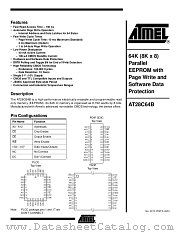 AT28C64B datasheet pdf Atmel
