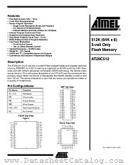 AT29C512 datasheet pdf Atmel