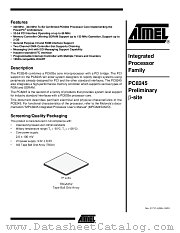 PC8245 datasheet pdf Atmel