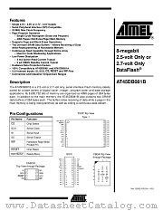 AT45DB081B datasheet pdf Atmel