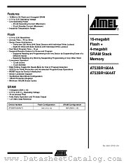 AT52BR1664A datasheet pdf Atmel