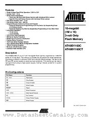 AT49BV160C datasheet pdf Atmel