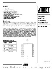 AT49F1024A datasheet pdf Atmel