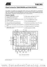 T48C893 datasheet pdf Atmel
