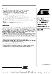 MH1RT datasheet pdf Atmel