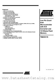 T89C5115 datasheet pdf Atmel