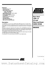 M65609E datasheet pdf Atmel