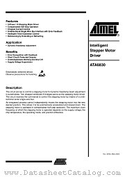 ATA6830 datasheet pdf Atmel