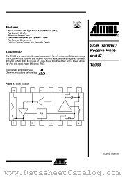 T0980 datasheet pdf Atmel