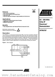 ATR0797 datasheet pdf Atmel